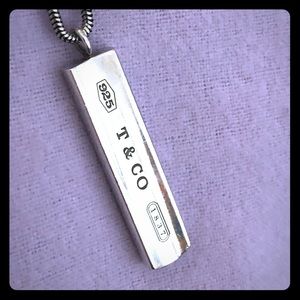 Authentic Tiffany & Co pendant and chain